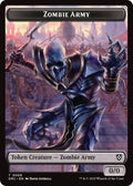 Image for Zombie Army // Zombie Warrior Double-Sided Token (8 // 9) (DRC) - Magic: The Gathering