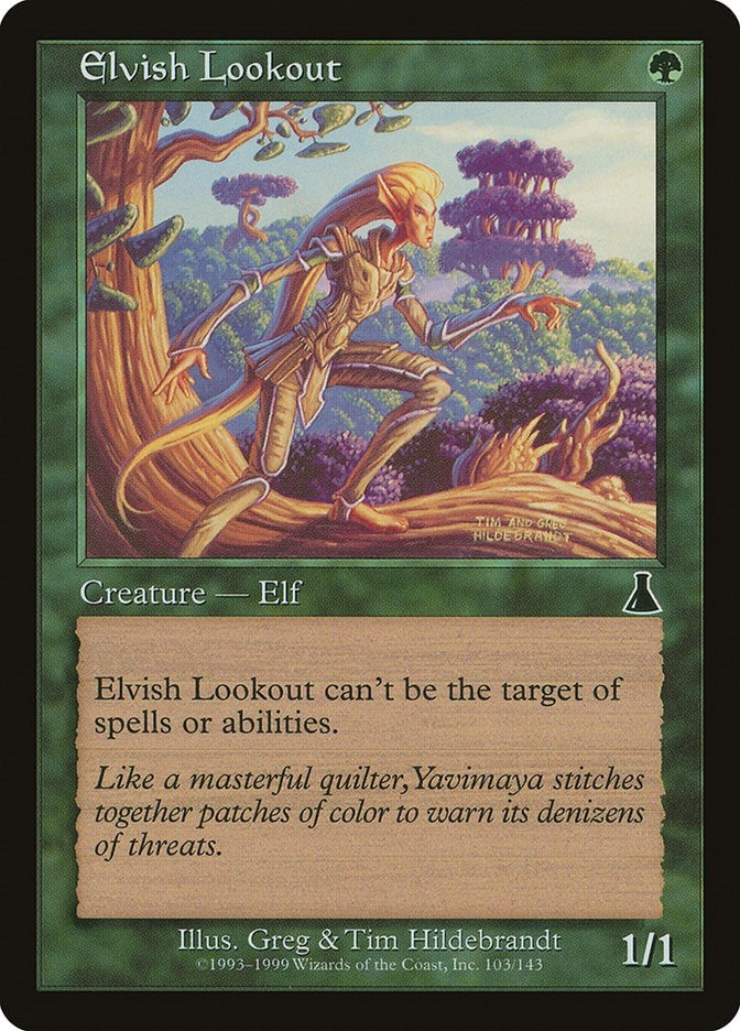 Image for Elvish Lookout (103) (UDS) - Magic: The Gathering