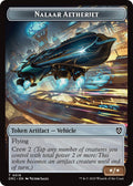 Image for Nalaar Aetherjet // Treasure Double-Sided Token (16 // 11) (DRC) - Magic: The Gathering
