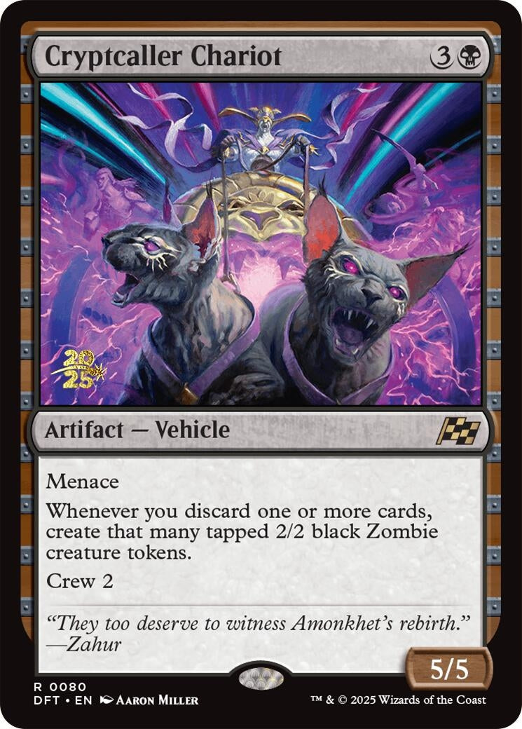 Image for Cryptcaller Chariot (80) (PRE) - Magic: The Gathering