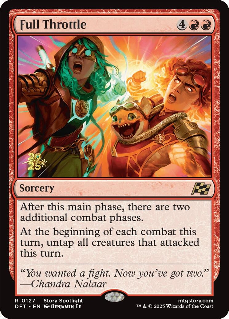 Image for Full Throttle (127) (PRE) - Magic: The Gathering
