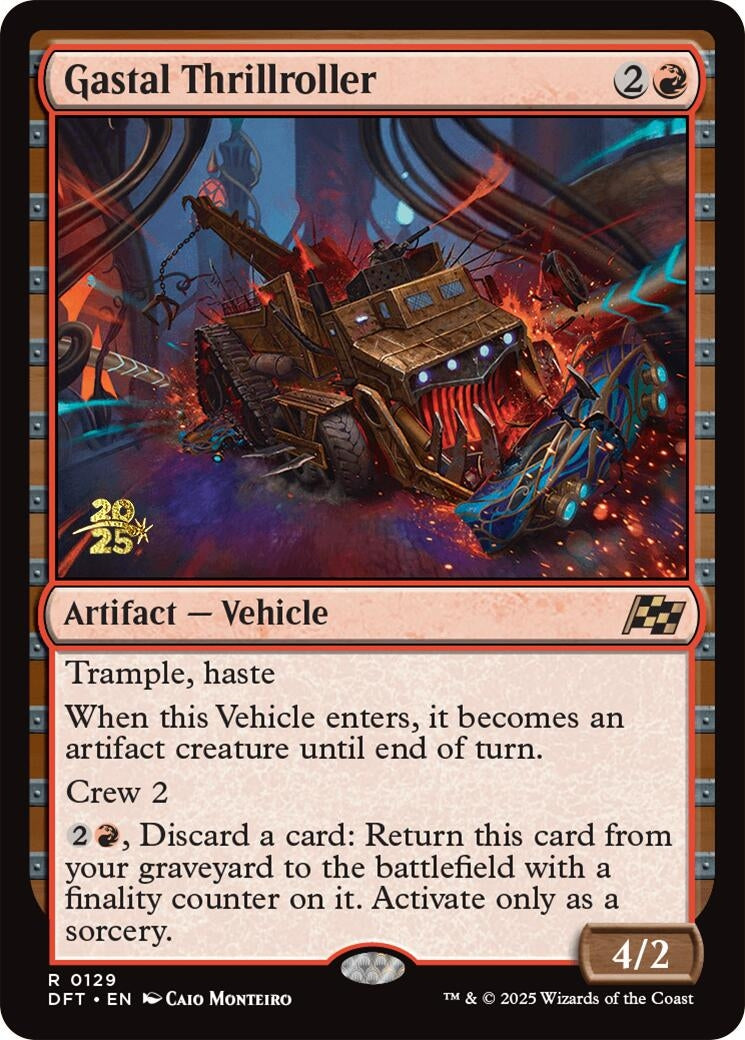 Image for Gastal Thrillroller (129) (PRE) - Magic: The Gathering