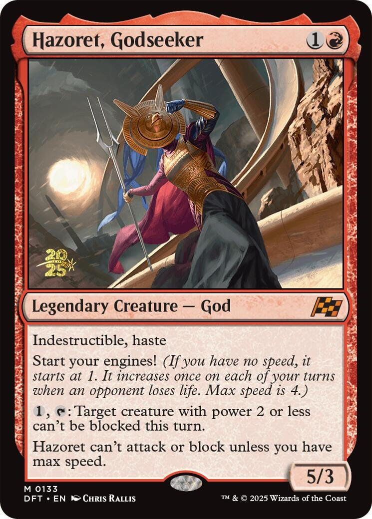 Image for Hazoret, Godseeker (133) (PRE) - Magic: The Gathering