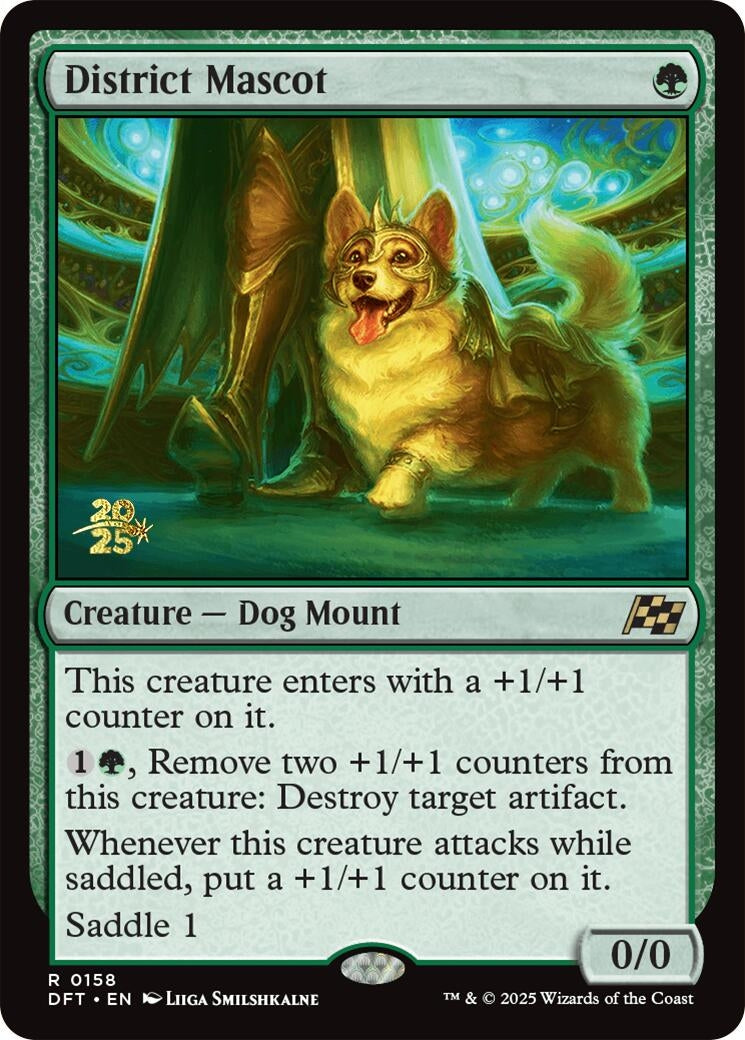 Image for District Mascot (158) (PRE) - Magic: The Gathering