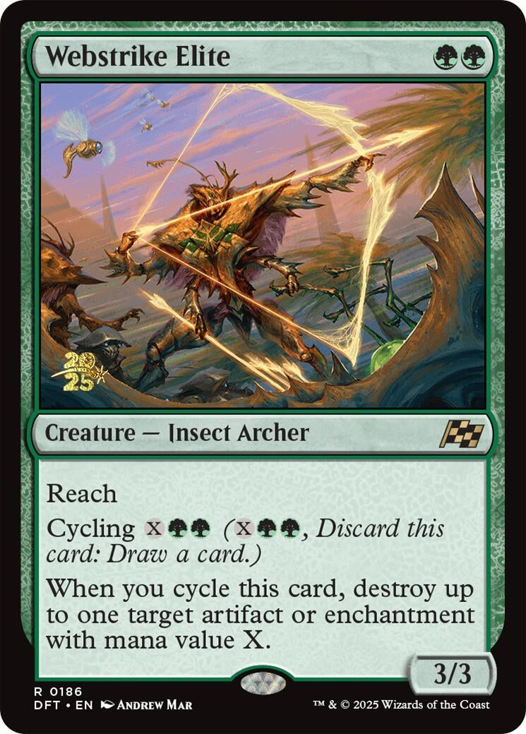 Image for Webstrike Elite (186) (PRE) - Magic: The Gathering