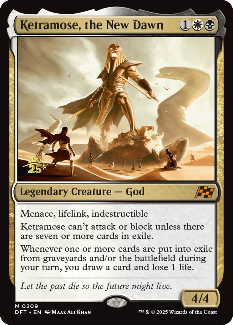 Image for Ketramose, the New Dawn (209) (PRE) - Magic: The Gathering