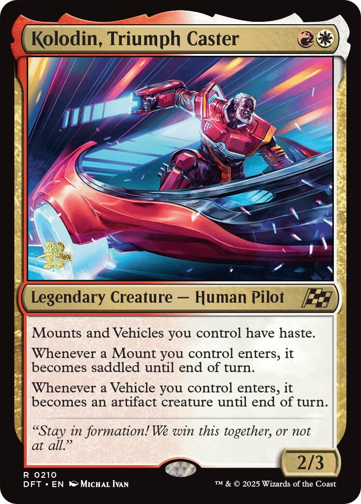 Image for Kolodin, Triumph Caster (210) (PRE) - Magic: The Gathering