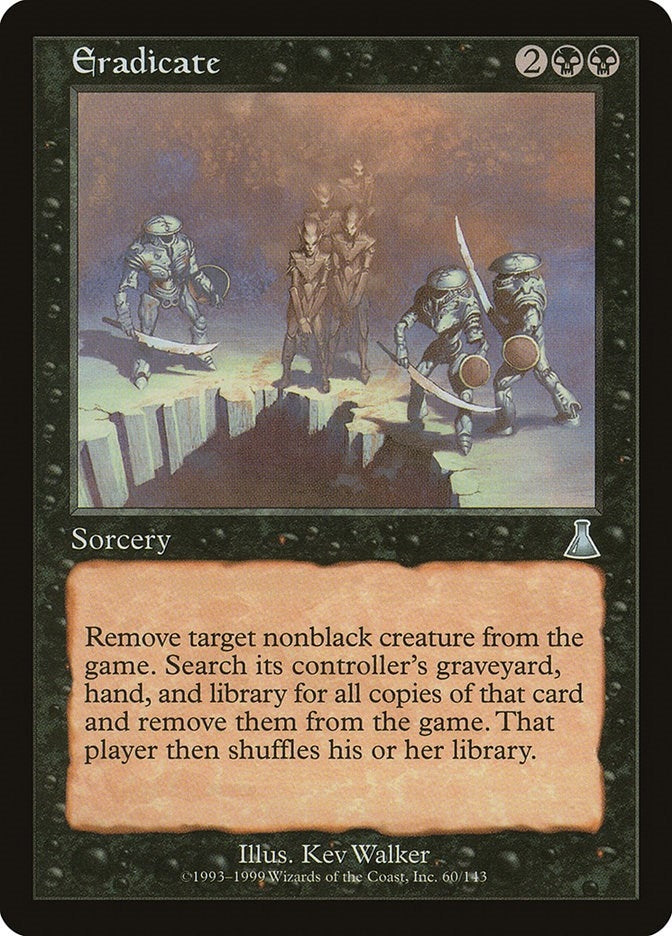 Image for Eradicate (60) (UDS) - Magic: The Gathering