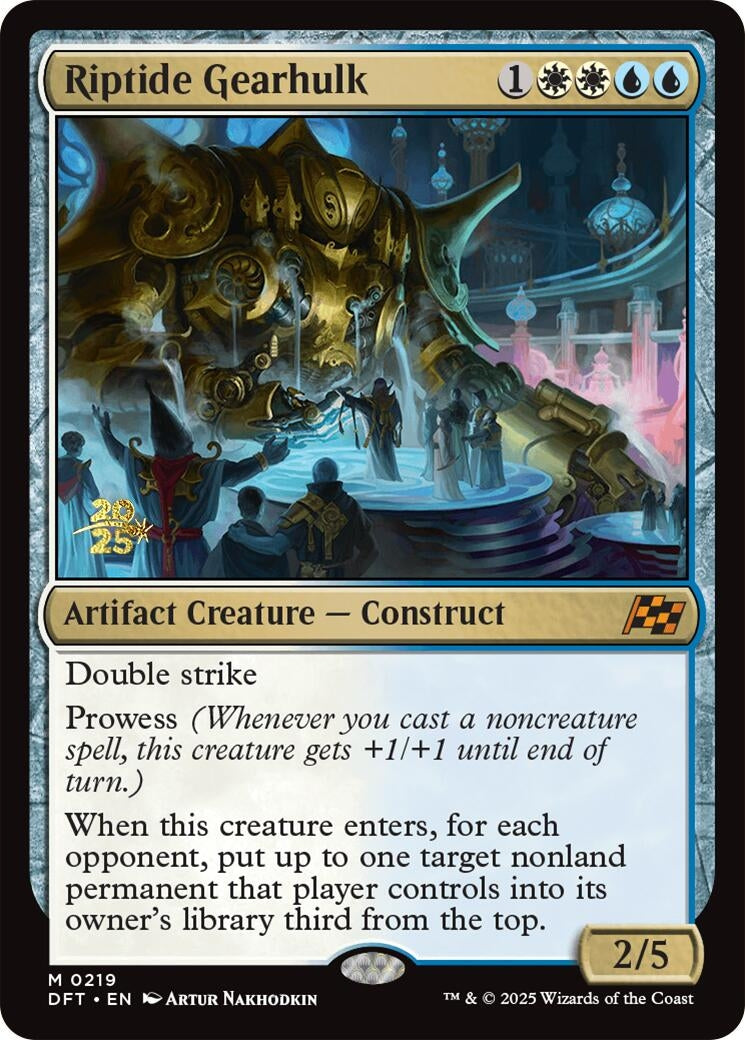 Image for Riptide Gearhulk (219) (PRE) - Magic: The Gathering
