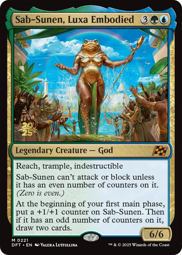 Image for Sab-Sunen, Luxa Embodied (221) (PRE) - Magic: The Gathering