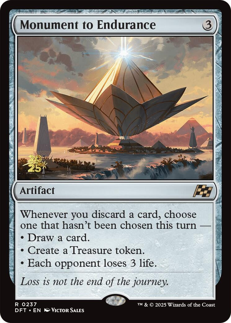 Image for Monument to Endurance (237) (PRE) - Magic: The Gathering