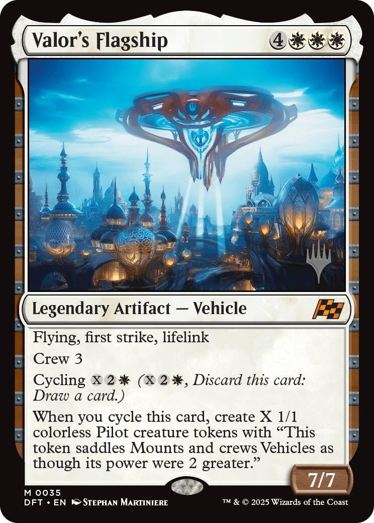 Image for Valor's Flagship (35) (PPDFT) - Magic: The Gathering