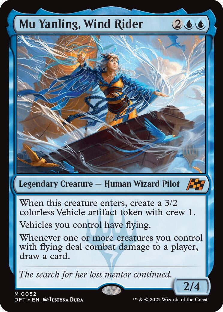 Image for Mu Yanling, Wind Rider (52) (PPDFT) - Magic: The Gathering