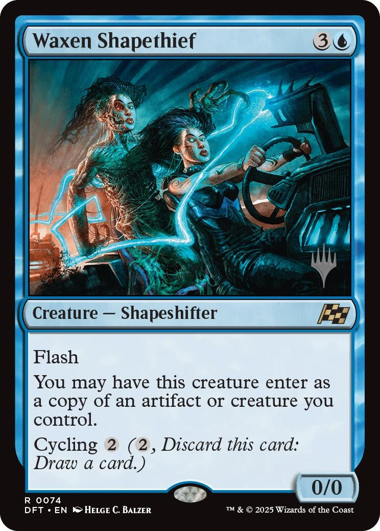 Image for Waxen Shapethief (74) (PPDFT) - Magic: The Gathering