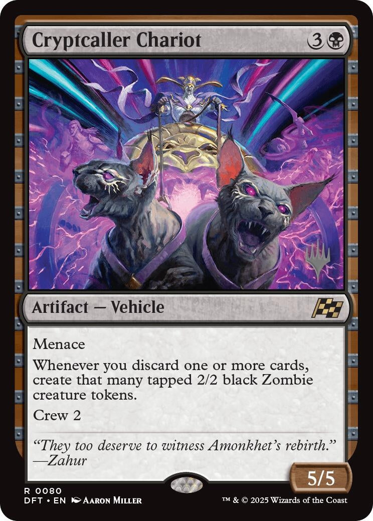Image for Cryptcaller Chariot (80) (PPDFT) - Magic: The Gathering