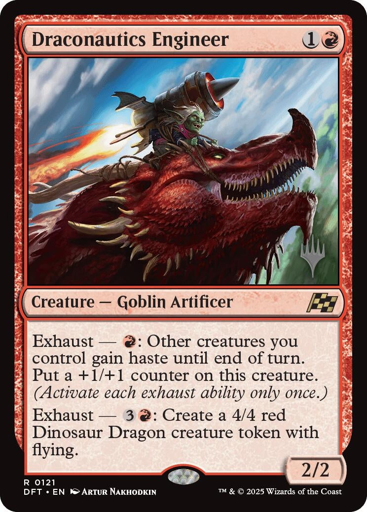 Image for Draconautics Engineer (121) (PPDFT) - Magic: The Gathering