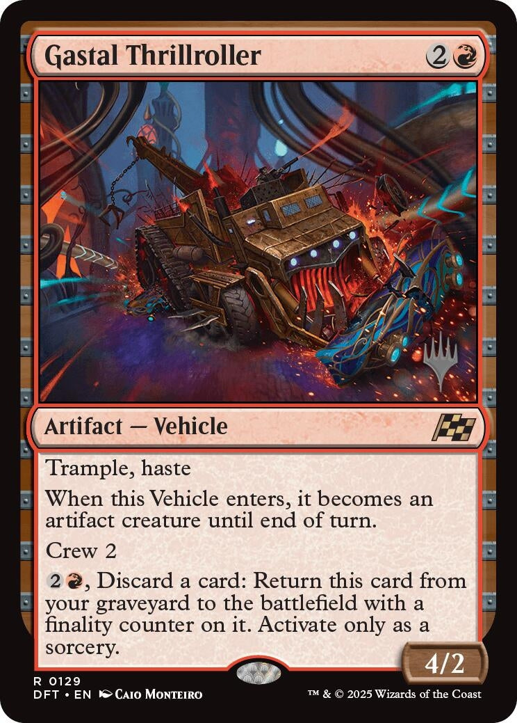 Image for Gastal Thrillroller (129) (PPDFT) - Magic: The Gathering