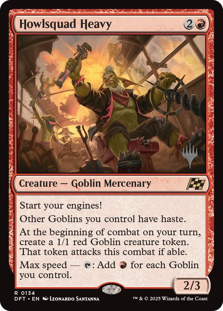 Image for Howlsquad Heavy (134) (PPDFT) - Magic: The Gathering