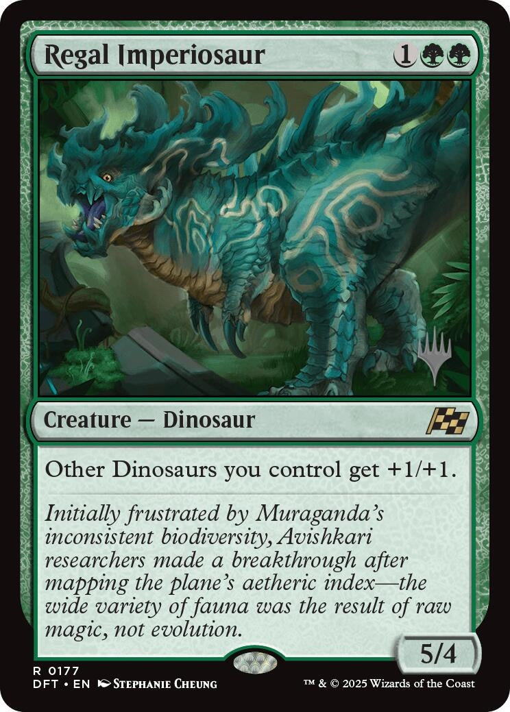Image for Regal Imperiosaur (177) (PPDFT) - Magic: The Gathering