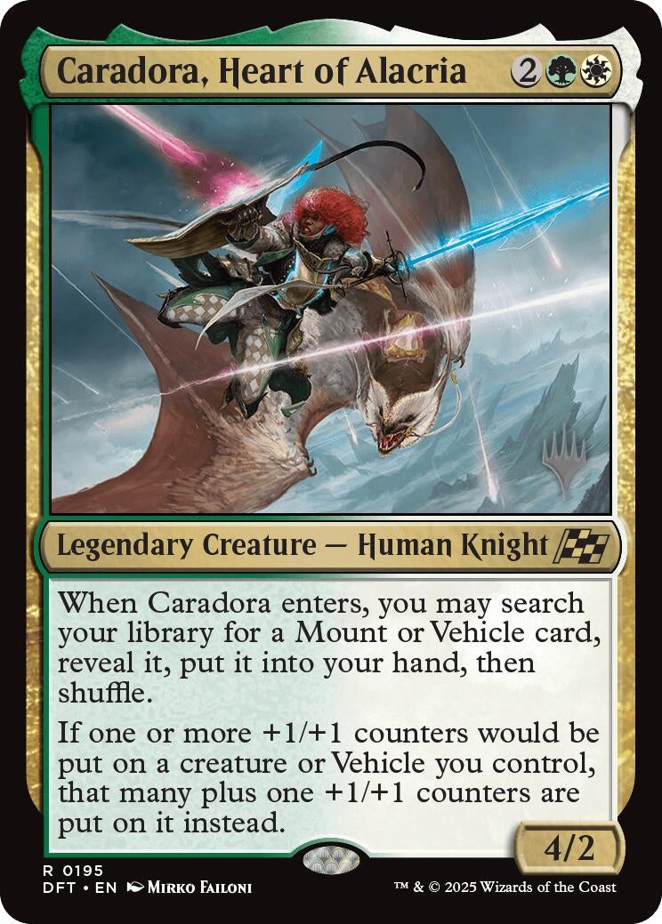 Image for Caradora, Heart of Alacria (195) (PPDFT) - Magic: The Gathering