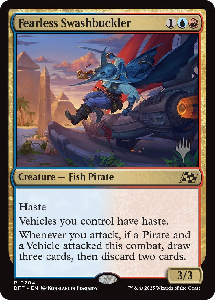 Image for Fearless Swashbuckler (204) (PPDFT) - Magic: The Gathering