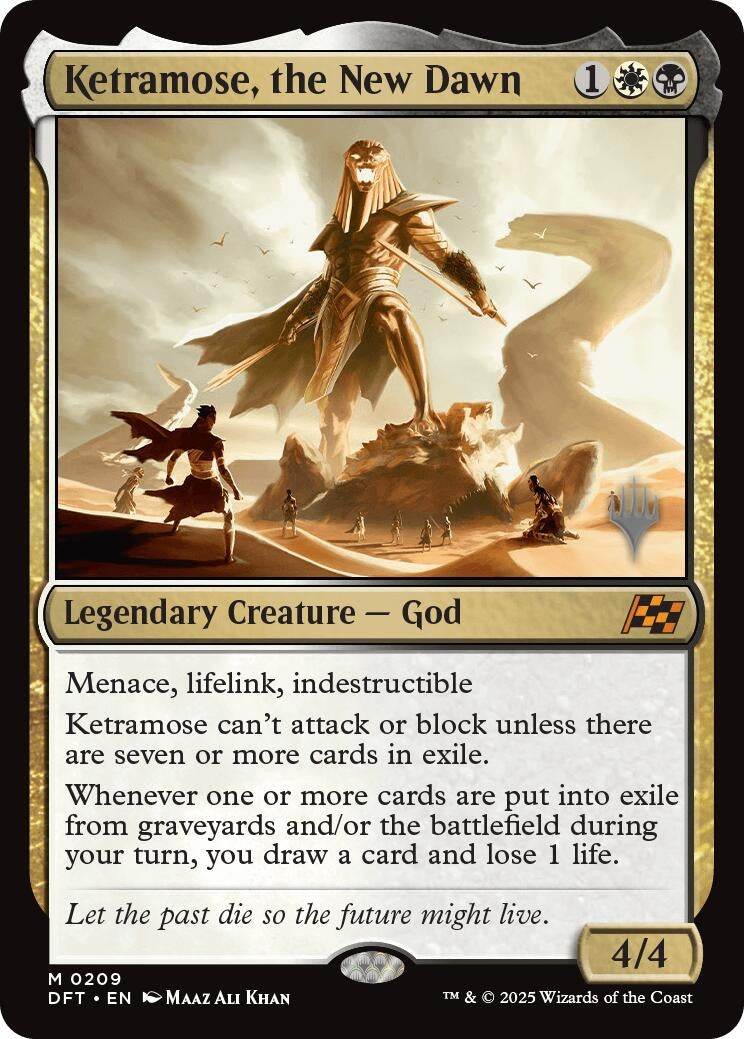 Image for Ketramose, the New Dawn (209) (PPDFT) - Magic: The Gathering