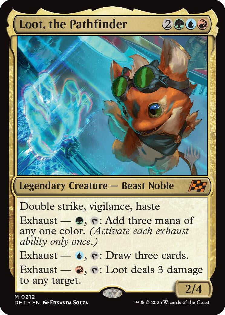 Image for Loot, the Pathfinder (212) (PPDFT) - Magic: The Gathering