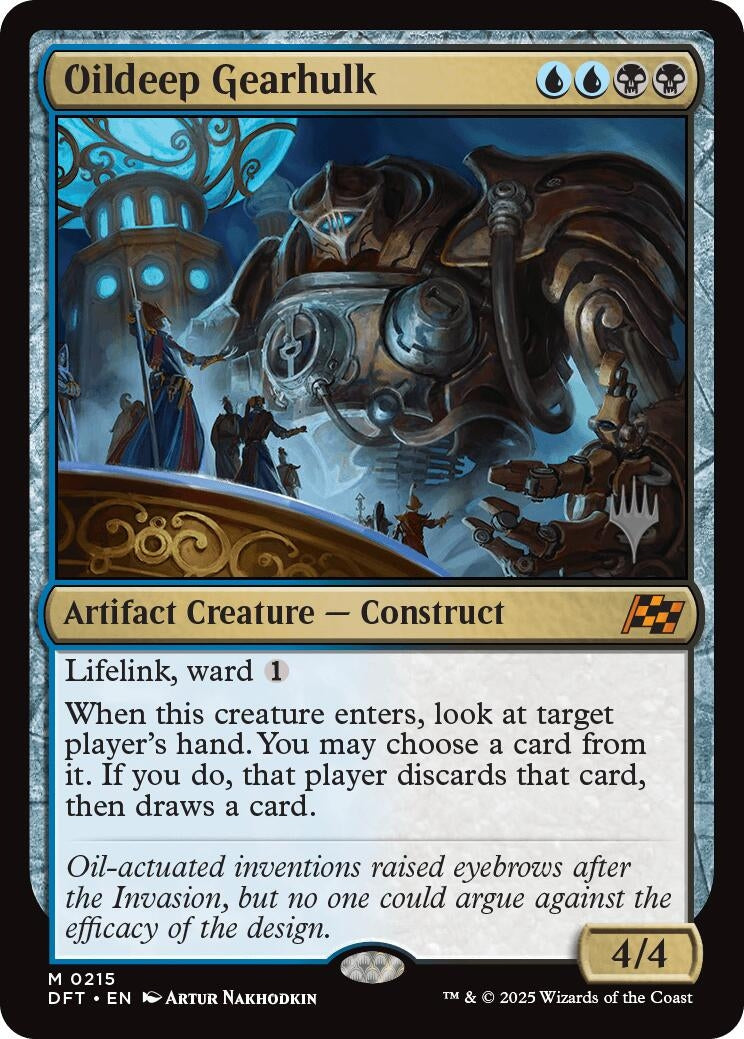 Image for Oildeep Gearhulk (215) (PPDFT) - Magic: The Gathering
