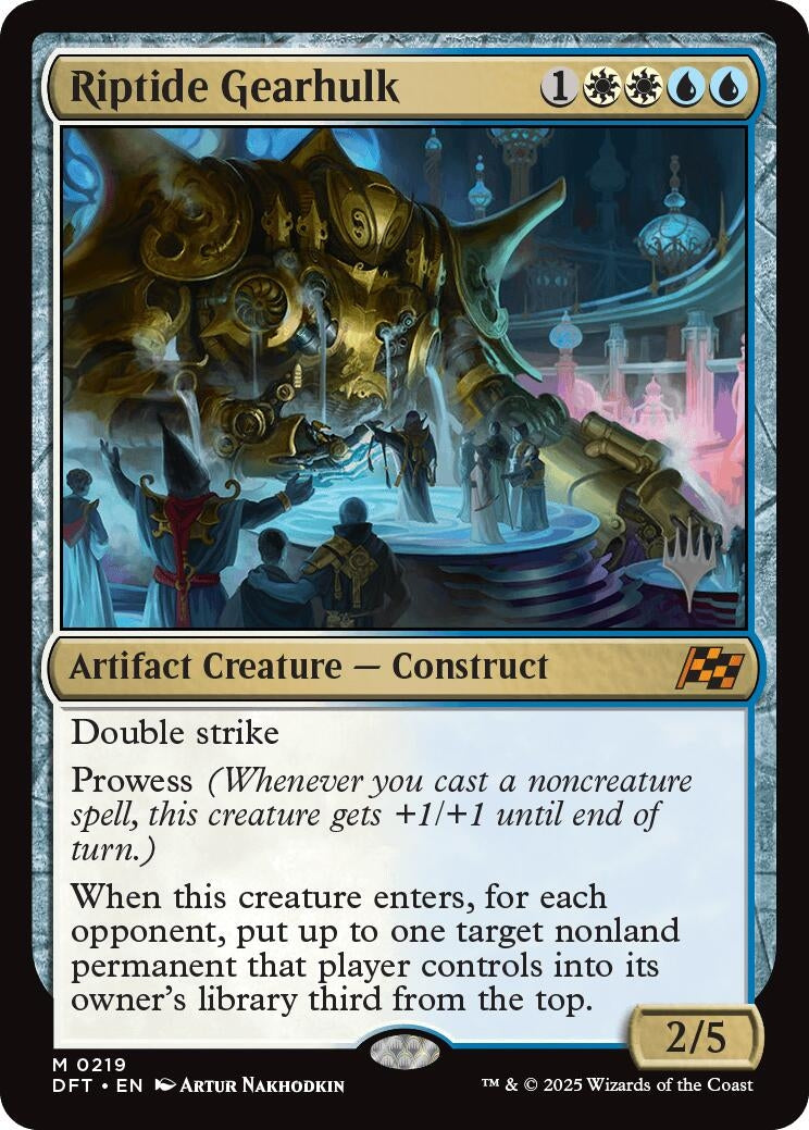 Image for Riptide Gearhulk (219) (PPDFT) - Magic: The Gathering