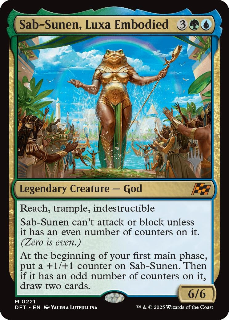 Image for Sab-Sunen, Luxa Embodied (221) (PPDFT) - Magic: The Gathering
