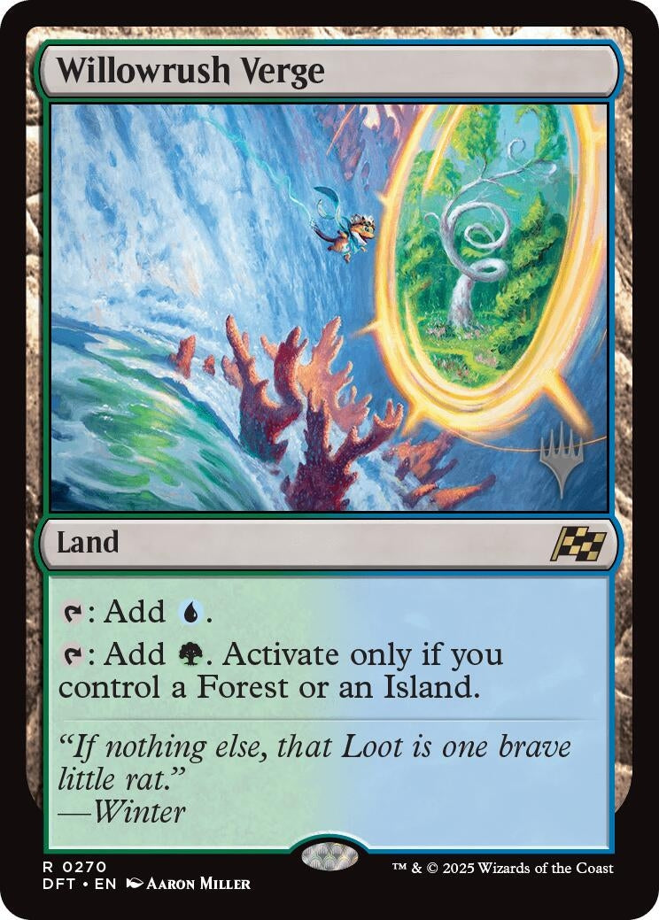 Image for Willowrush Verge (270) (PPDFT) - Magic: The Gathering