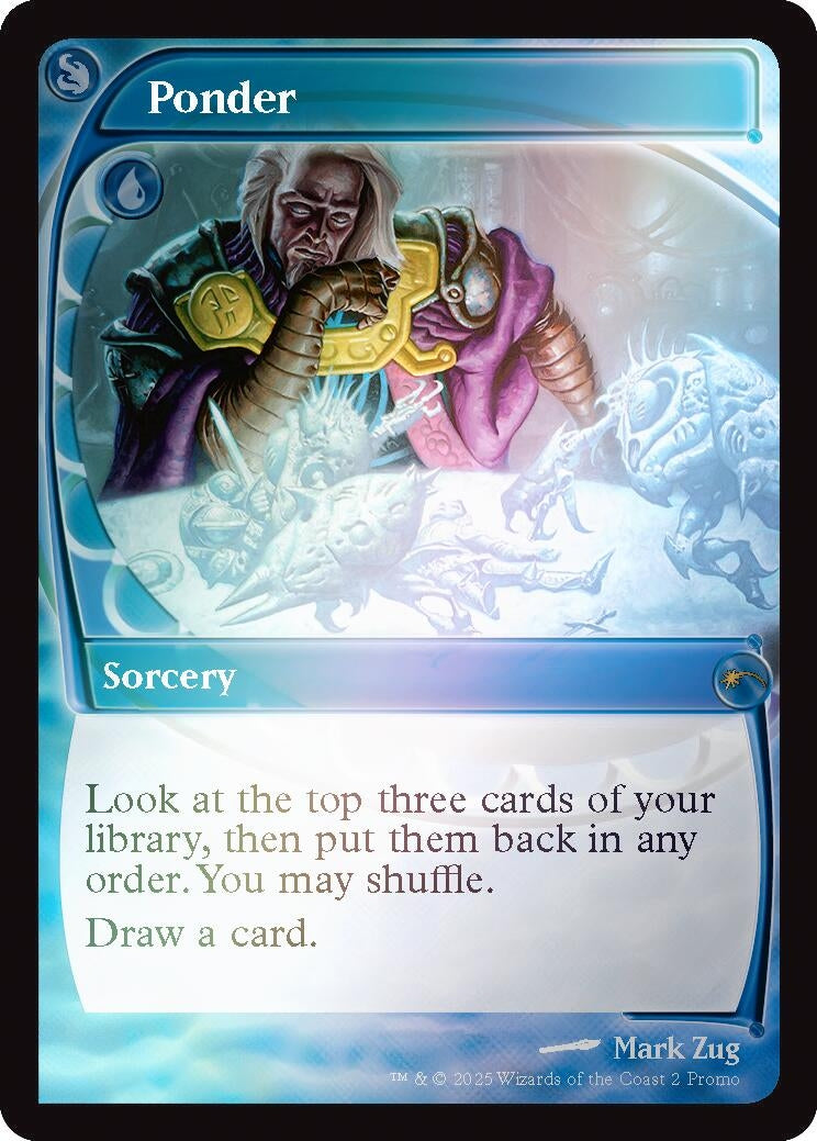 Image for Ponder (Future Sight) (2) (MFP) - Magic: The Gathering