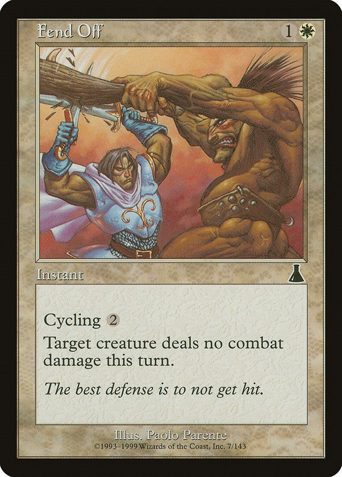 Image for Fend Off (7) (UDS) - Magic: The Gathering