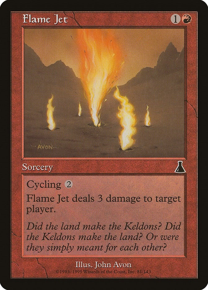 Image for Flame Jet (81) (UDS) - Magic: The Gathering