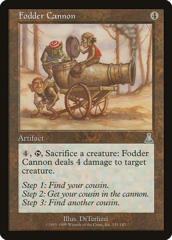 Image for Fodder Cannon (131) (UDS) - Magic: The Gathering