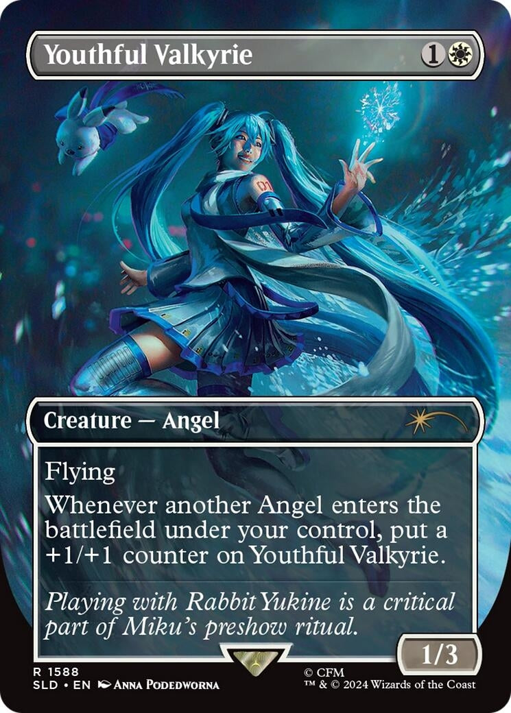 Image for Youthful Valkyrie (1588) (SLD) - Magic: The Gathering