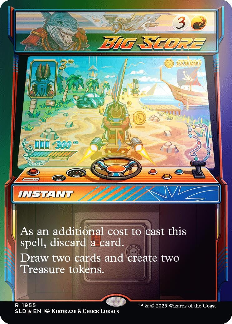 Image for Big Score (1955) (Rainbow Foil) (1955) (SLD) - Magic: The Gathering