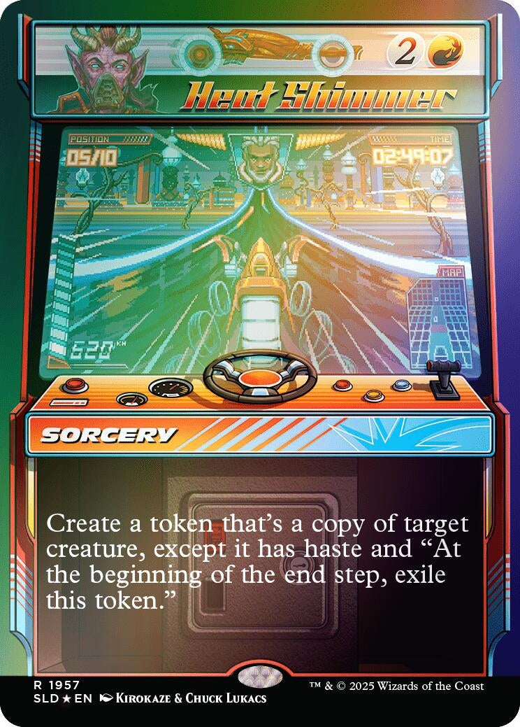Image for Heat Shimmer (Rainbow Foil) (1957) (SLD) - Magic: The Gathering