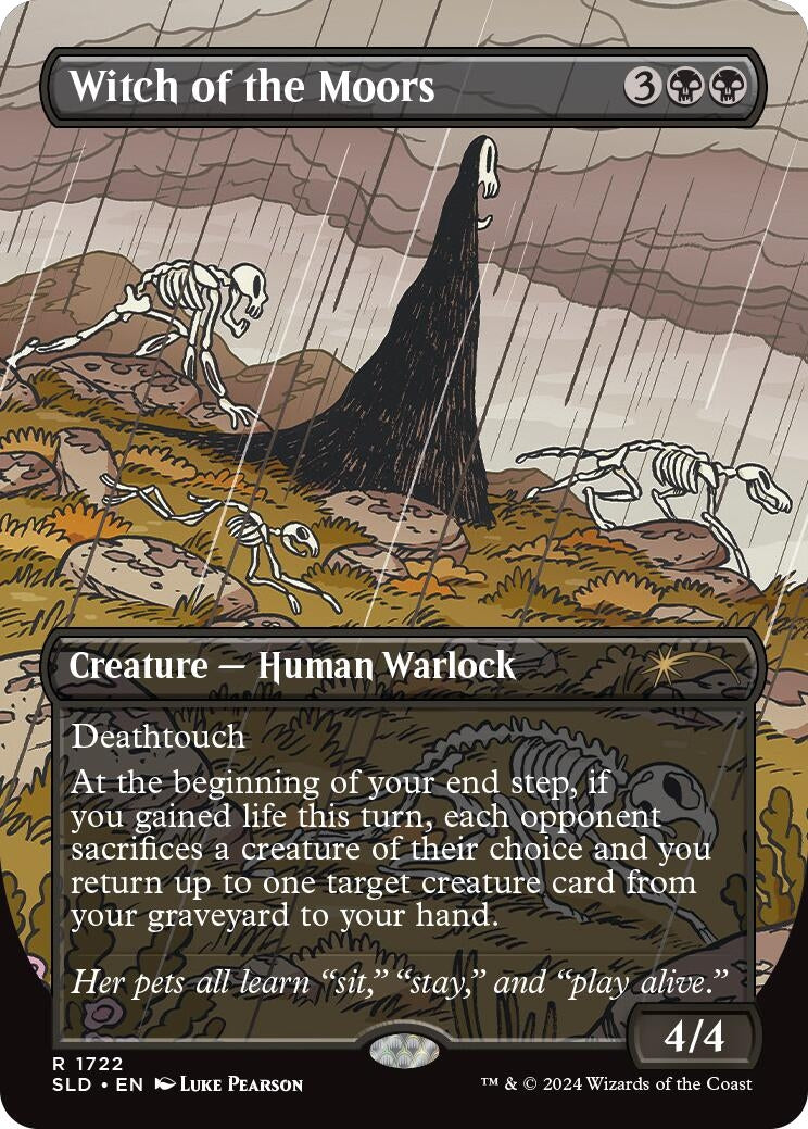 Image for Witch of the Moors (1722) (SLD) - Magic: The Gathering