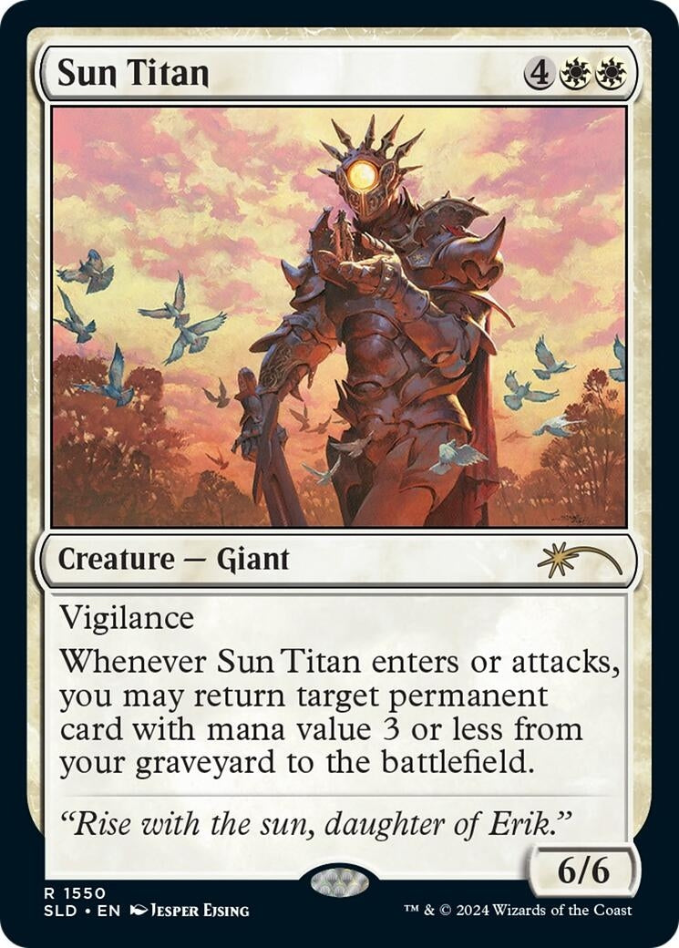 Image for Sun Titan (1550) (SLD) - Magic: The Gathering