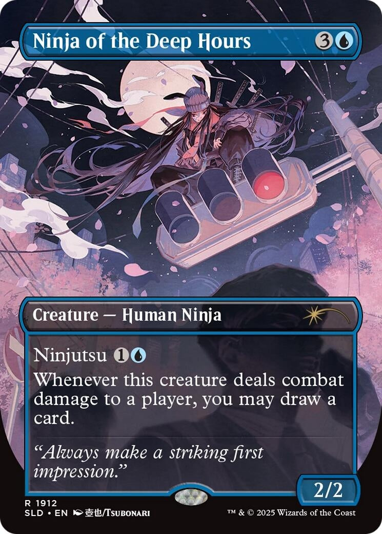 Image for Ninja of the Deep Hours (1912) (SLD) - Magic: The Gathering