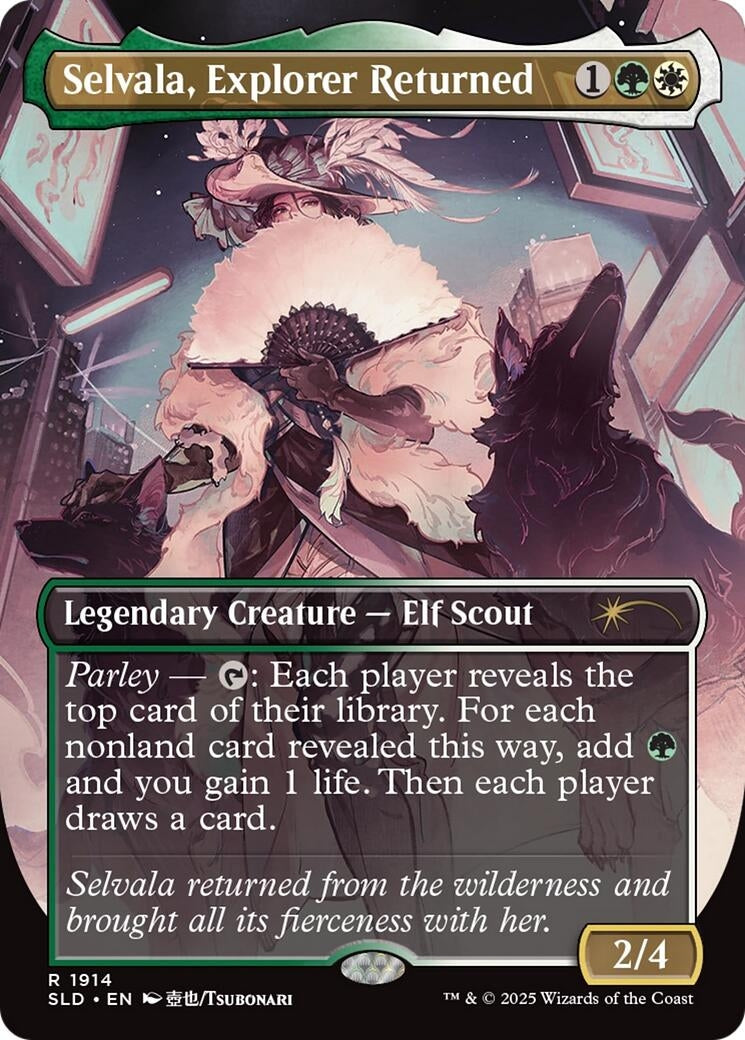 Image for Selvala, Explorer Returned (1914) (SLD) - Magic: The Gathering