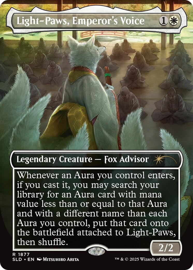 Image for Light-Paws, Emperor's Voice (1877) (SLD) - Magic: The Gathering