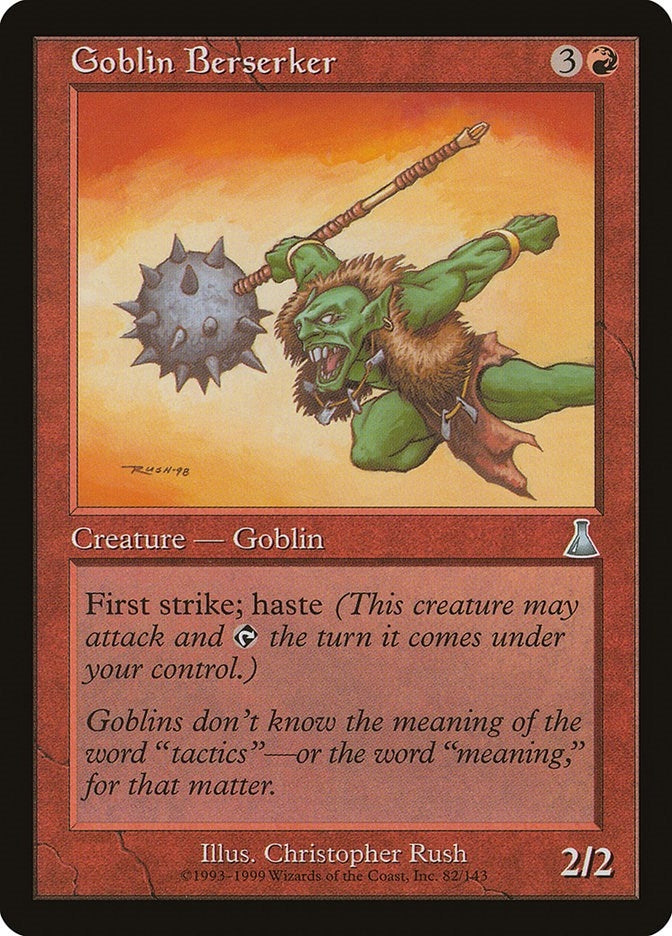 Image for Goblin Berserker (82) (UDS) - Magic: The Gathering
