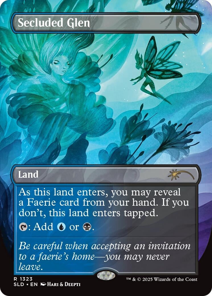 Image for Secluded Glen (1323) (SLD) - Magic: The Gathering
