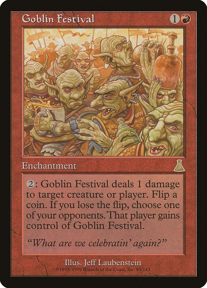 Image for Goblin Festival (83) (UDS) - Magic: The Gathering