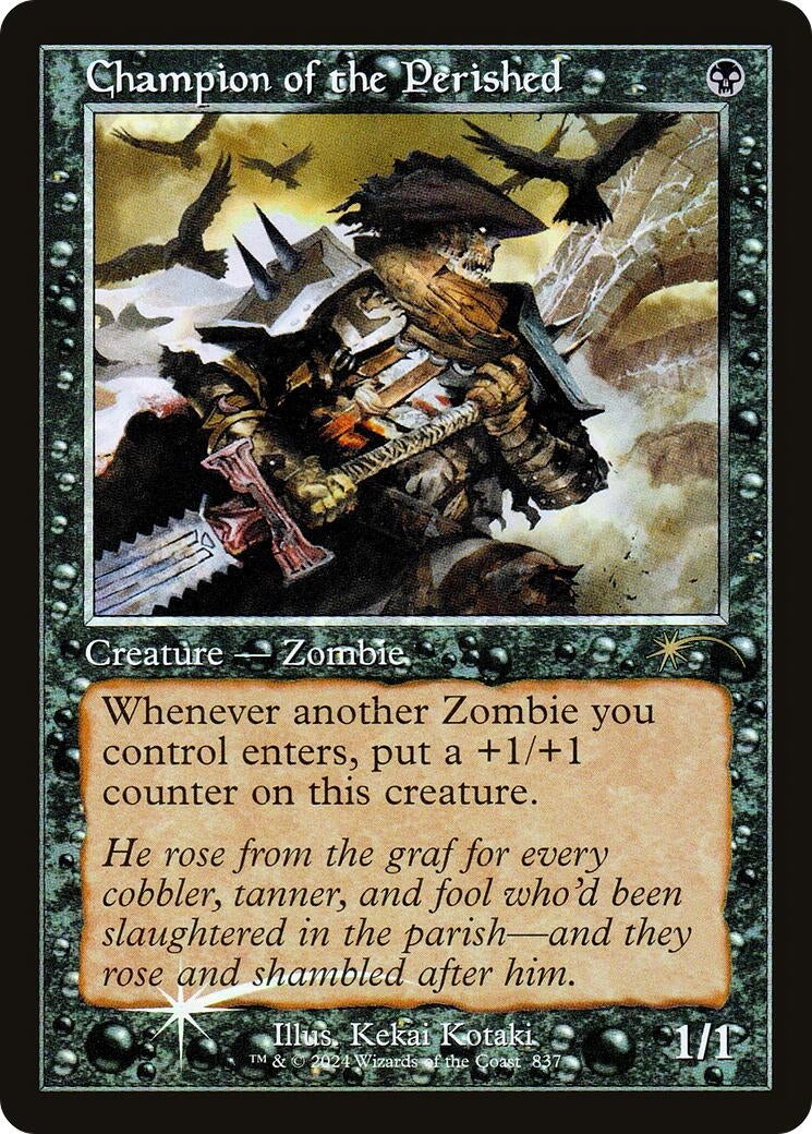 Image for Champion of the Perished (Retro Frame) (837) (SLD) - Magic: The Gathering