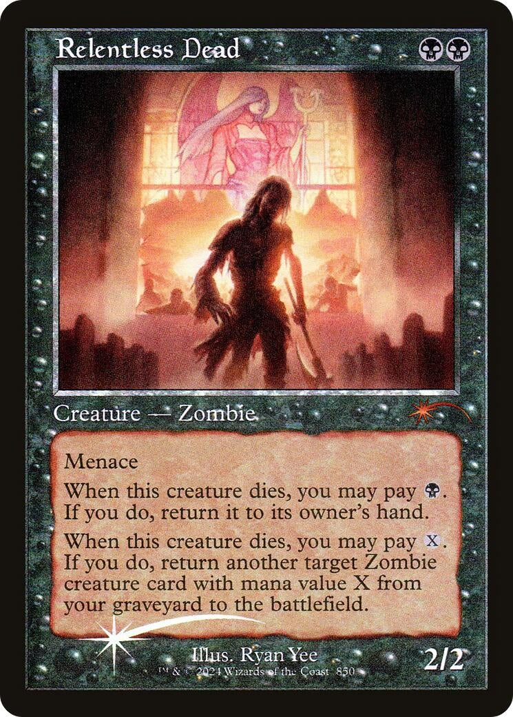 Image for Relentless Dead (Retro Frame) (850) (SLD) - Magic: The Gathering