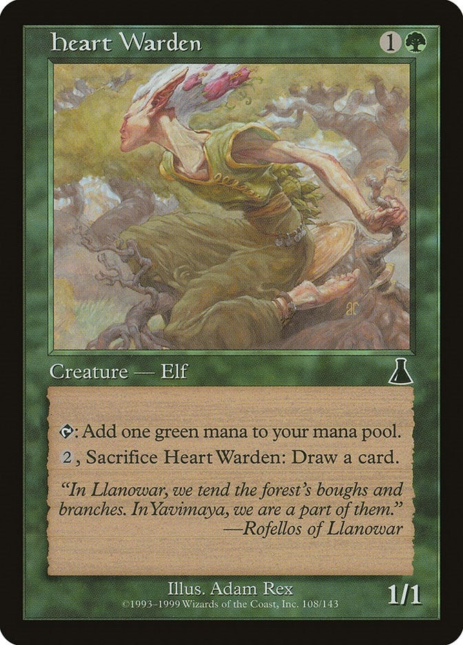 Image for Heart Warden (108) (UDS) - Magic: The Gathering