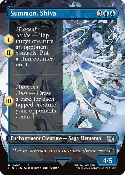 Summon: Shiva (Borderless) (362) (FIN)